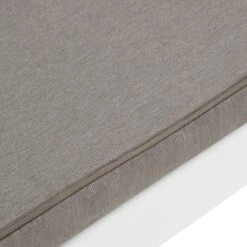 Banc De Salon De Jardin Avec Coussin Plastique Blanc -Mobilier De Jardin Soldes banc de salon de jardin avec coussin plastique blanc 3666722351577 947401