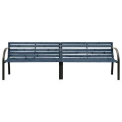 Produits populaires -Mobilier De Jardin Soldes banc double de jardin 241 cm bois de pin chinois gris 3666722175746 1222837