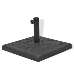 Base Carrée De Parasol Résine Noir 19 Kg 11 Base Carrée De Parasol Résine Noir 19 Kg -Mobilier De Jardin Soldes base carree de parasol resine noir 19 kg 3666722184069 1213052