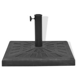 Base Carrée De Parasol Résine Noir 19 Kg 12 Base Carrée De Parasol Résine Noir 19 Kg -Mobilier De Jardin Soldes base carree de parasol resine noir 19 kg 3666722184069 1213053