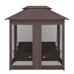 Belvédère Convertible En Balancelle Café -Mobilier De Jardin Soldes belvedere convertible en balancelle cafe 3666722181105 1217037