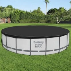 Bestway Couverture De Piscine Flowclear Fast Set 555 Cm
