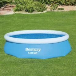 Bestway Couverture Solaire De Piscine Flowclear 305 Cm -Mobilier De Jardin Soldes bestway couverture solaire de piscine flowclear 305 cm 3666722780223 1238270