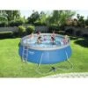 BESTWAY Kit Piscine Ronde Autoportante Ø4,57 X H1,22m