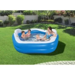 BESTWAY Piscine Gonflable Octogonale Avec Sietes Et Appuie-tete 213 X 206 X 69 Cm -Mobilier De Jardin Soldes bestway piscine gonflable octogonale avec sietes et appuie tete 213 x 206 x 69 cm 6942138972115 1318809