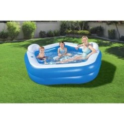BESTWAY Piscine Gonflable Octogonale Avec Sietes Et Appuie-tete 213 X 206 X 69 Cm -Mobilier De Jardin Soldes bestway piscine gonflable octogonale avec sietes et appuie tete 213 x 206 x 69 cm 6942138972115 1318810