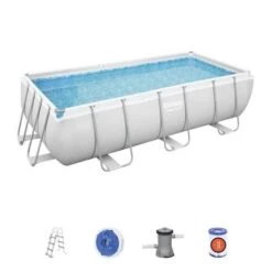 BESTWAY Piscine Hors Sol Power Steel - 404 X 201 X 100 Cm
