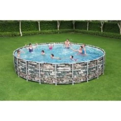 BESTWAY Piscine Hors Sol Power Steel - 671 X 132 Cm