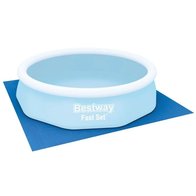 Bestway Tapis De Sol Pour Piscine Flowclear 335x335 Cm 2 Bestway Tapis De Sol Pour Piscine Flowclear 335x335 Cm – Image 2
