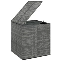 Boîte à Coussins De Jardin Résine Tressée 100x97,5x104 Cm Gris 7 Boîte à Coussins De Jardin Résine Tressée 100x97,5x104 Cm Gris -Mobilier De Jardin Soldes boite a coussins de jardin resine tressee 100x97 5x104 cm gris 3666722124805 1345154