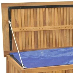 Boîte De Jardin 114x50x58 Cm Bois Massif De Teck -Mobilier De Jardin Soldes boite de jardin 114x50x58 cm bois massif de teck 3666722914628 1510962