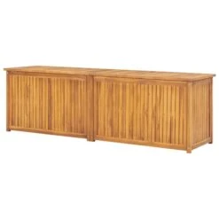 Boîte De Jardin 175x50x55 Cm Bois Massif De Teck -Mobilier De Jardin Soldes boite de jardin 175x50x55 cm bois massif de teck 3666722113212 1382770