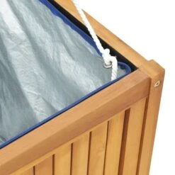Boîte De Jardin 175x50x55 Cm Bois Massif De Teck -Mobilier De Jardin Soldes boite de jardin 175x50x55 cm bois massif de teck 3666722113212 1382775