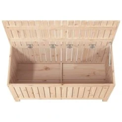 Boîte De Rangement De Jardin 115x49x60 Cm Bois Massif De Pin -Mobilier De Jardin Soldes boite de rangement de jardin 115x49x60 cm bois massif de pin 3666722882668 1480937