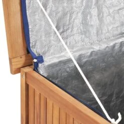 Boîte De Rangement De Jardin 150x50x58 Cm Bois De Teck Solide -Mobilier De Jardin Soldes boite de rangement de jardin 150x50x58 cm bois de teck solide 3666722182775 1215518