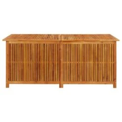 Boîte De Rangement De Jardin 175x80x75 Cm Bois D'acacia Solide -Mobilier De Jardin Soldes boite de rangement de jardin 175x80x75 cm bois d acacia solide 3666722202084 1166958