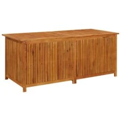 Boîte De Rangement De Jardin 175x80x75 Cm Bois D'acacia Solide -Mobilier De Jardin Soldes boite de rangement de jardin 175x80x75 cm bois d acacia solide 3666722202084 1166960