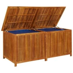 Boîte De Rangement De Jardin 175x80x75 Cm Bois D'acacia Solide -Mobilier De Jardin Soldes boite de rangement de jardin 175x80x75 cm bois d acacia solide 3666722202084 1166961