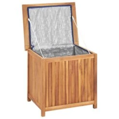 Boîte De Rangement De Jardin 60x50x58 Cm Bois De Teck Solide -Mobilier De Jardin Soldes boite de rangement de jardin 60x50x58 cm bois de teck solide 3666722603591 1215111