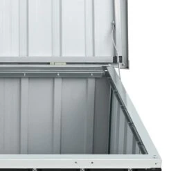 Boîte De Rangement De Jardin Anthracite 129x67x65 Cm -Mobilier De Jardin Soldes boite de rangement de jardin anthracite 129x67x65 cm 3666722179904 1218292