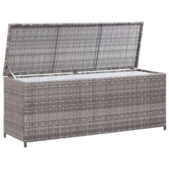 Boîte De Rangement De Jardin Gris 120x50x60 Cm Résine Tressée 10 Boîte De Rangement De Jardin Gris 120x50x60 Cm Résine Tressée -Mobilier De Jardin Soldes boite de rangement de jardin gris 120x50x60 cm resine tressee 3666722179805 1218373