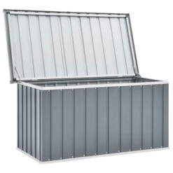Boîte De Rangement De Jardin Gris 129x67x65 Cm 10 Boîte De Rangement De Jardin Gris 129x67x65 Cm -Mobilier De Jardin Soldes boite de rangement de jardin gris 129x67x65 cm 3666722179911 1218280