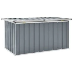 Boîte De Rangement De Jardin Gris 129x67x65 Cm 13 Boîte De Rangement De Jardin Gris 129x67x65 Cm -Mobilier De Jardin Soldes boite de rangement de jardin gris 129x67x65 cm 3666722179911 1218283