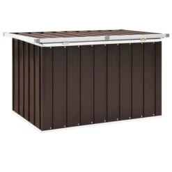 Boîte De Rangement De Jardin Marron 109x67x65 Cm -Mobilier De Jardin Soldes boite de rangement de jardin marron 109x67x65 cm 3666722179935 1218265