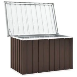 Boîte De Rangement De Jardin Marron 109x67x65 Cm -Mobilier De Jardin Soldes boite de rangement de jardin marron 109x67x65 cm 3666722179935 1218266