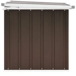 Boîte De Rangement De Jardin Marron 109x67x65 Cm -Mobilier De Jardin Soldes boite de rangement de jardin marron 109x67x65 cm 3666722179935 1218267