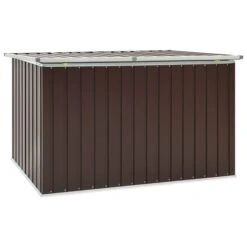 Boîte De Rangement De Jardin Marron 171x99x93 Cm -Mobilier De Jardin Soldes boite de rangement de jardin marron 171x99x93 cm 3666722179812 1218361
