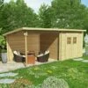 Cabanon De Jardin En Rondins Bois Massif 28 Mm, 6,3 X 3 M