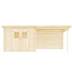 Cabanon De Jardin En Rondins Bois Massif 28 Mm, 6,3 X 3 M -Mobilier De Jardin Soldes cabanon de jardin en rondins bois massif 28 mm 6 3 x 3 m 8718475586616 1403592
