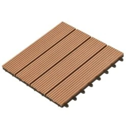 Carreau De Terrasse 22 Pcs 30 X 30 Cm 2 M² WPC Marron -Mobilier De Jardin Soldes carreau de terrasse 22 pcs 30 x 30 cm 2 m wpc marron 3666722193429 1177663