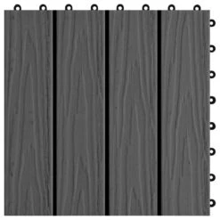 Carreau De Terrasse En Relief 11 Pcs WPC 30 X 30 Cm 1 M² Noir -Mobilier De Jardin Soldes carreau de terrasse en relief 11 pcs wpc 30 x 30 cm 1 m noir 3666722747431 1217478