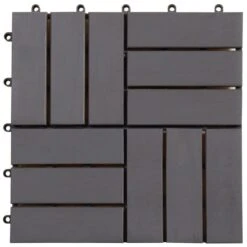 Carreaux De Terrasse 20pcs Délavage Gris 30x30 Cm Acacia Solide 2 -Mobilier De Jardin Soldes carreaux de terrasse 20pcs delavage gris 30x30 cm acacia solide 3666722184625 1211801