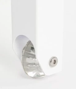 Chaise Longue Aluminium Blanc Avec Roulettes Koni -Mobilier De Jardin Soldes chaise longue aluminium blanc avec roulettes koni 3666722592499 1387285