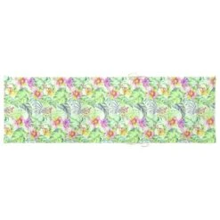 Chaise Longue Avec Coussin Motif Feuilles Bois De Pin Imprégné 4 -Mobilier De Jardin Soldes chaise longue avec coussin motif feuilles bois de pin impregne 3666722460514 763868