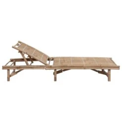 Chaise Longue De Jardin Avec Coussin Bambou 14 -Mobilier De Jardin Soldes chaise longue de jardin avec coussin bambou 3666722931823 1009291
