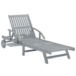Chaise Longue De Jardin Avec Coussin Bois D'acacia Solide 4 18 Chaise Longue De Jardin Avec Coussin Bois D'acacia Solide 4 -Mobilier De Jardin Soldes chaise longue de jardin avec coussin bois d acacia solide 3666722431217 816416