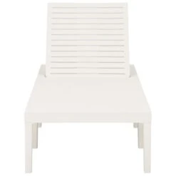 Chaise Longue Plastique Blanc -Mobilier De Jardin Soldes chaise longue plastique blanc 3666722351720 947243