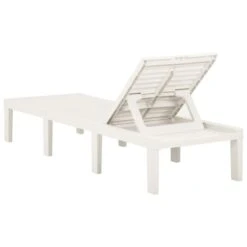 Chaise Longue Plastique Blanc -Mobilier De Jardin Soldes chaise longue plastique blanc 3666722351720 947245