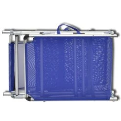 Chaise Longue Pliable Avec Auvent Aluminium Et Textilène Bleu 13 Chaise Longue Pliable Avec Auvent Aluminium Et Textilène Bleu -Mobilier De Jardin Soldes chaise longue pliable avec auvent aluminium et textilene bleu 8718475875239 1353766