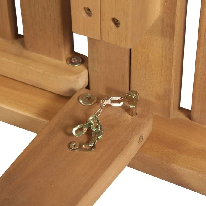 Chaise Longue Pliable Avec Coussin Bois D'acacia Solide 15 10 Chaise Longue Pliable Avec Coussin Bois D'acacia Solide 15 – Image 10