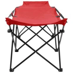 Chaise Longue Pliable Rouge Acier -Mobilier De Jardin Soldes chaise longue pliable rouge acier 8719883741956 554763