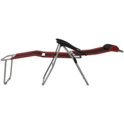 Chaises Inclinables De Camping 2 Pcs Rouge Et Noir -Mobilier De Jardin Soldes chaises inclinables de camping 2 pcs rouge et noir 8718475965862 1354659