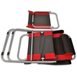 Chaises Inclinables De Camping 2 Pcs Rouge Et Noir -Mobilier De Jardin Soldes chaises inclinables de camping 2 pcs rouge et noir 8718475965862 1354665