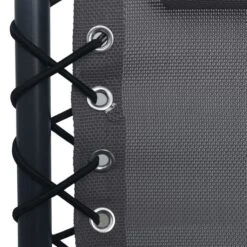 Chaises Pliables De Terrasse 2 Pcs Gris Textilène -Mobilier De Jardin Soldes chaises pliables de terrasse 2 pcs gris textilene 3666722356558 942185