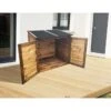 CHALET & JARDIN Coffre De Jardin En Bois Trocadero 600 - Capacité 600 L