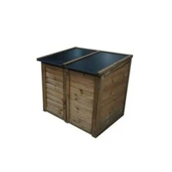 CHALET & JARDIN Coffre De Jardin En Bois Trocadero 600 - Capacité 600 L -Mobilier De Jardin Soldes chalet jardin coffre de jardin en bois trocadero 600 capacite 600 l 3700265700444 515719